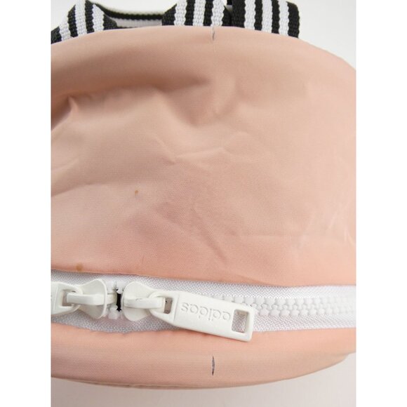 Adidas Mini Peach Backpack With Striped Straps - Picture 12 of 16